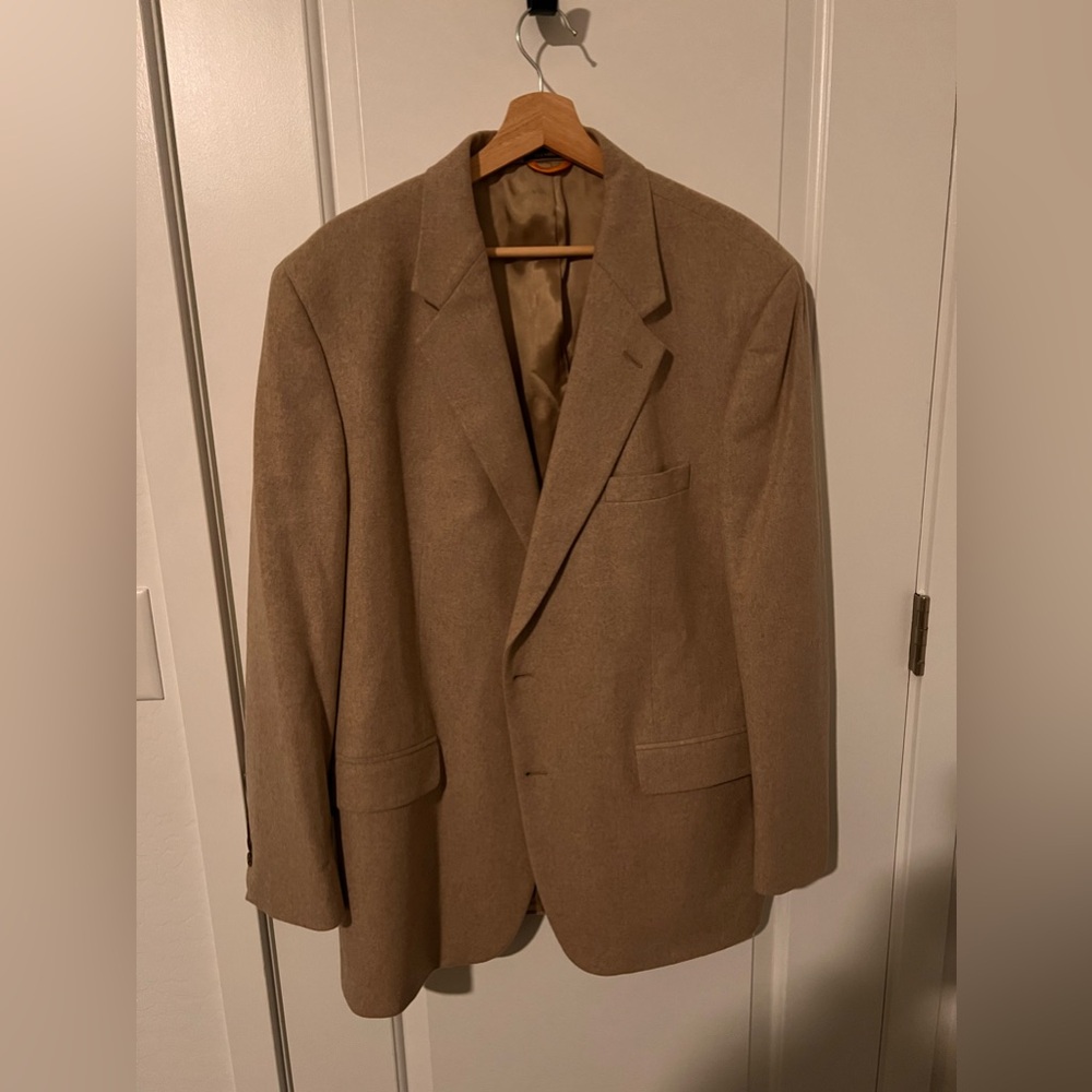 100% Cashmere Suit Coat, Grant Thomas / Lord & Taylor